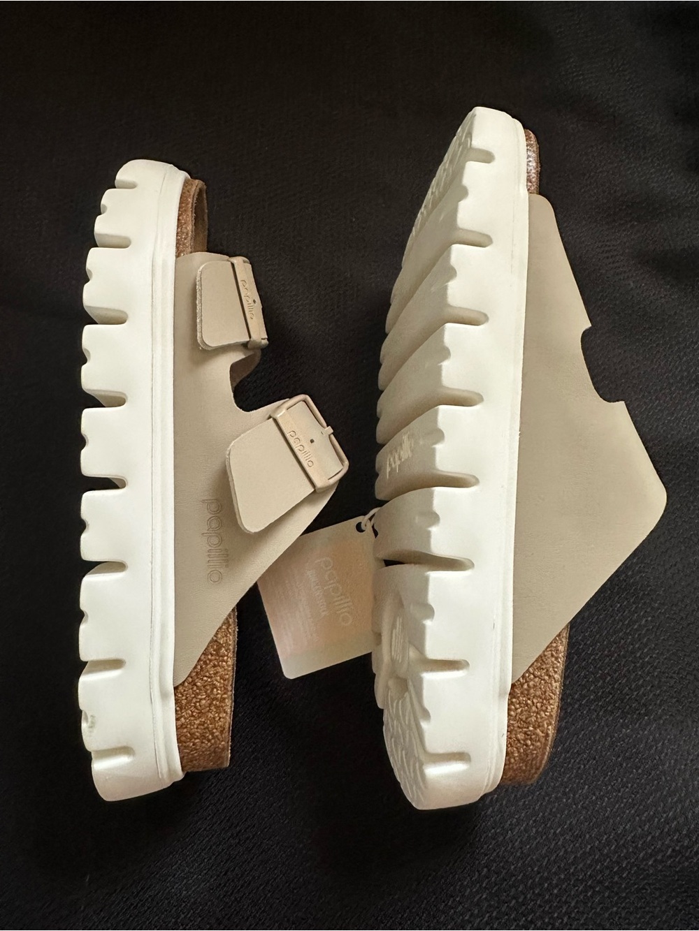 NIB Birkenstock Papillo Chunky Birko-Flor Sandles - Picture 6 of 8